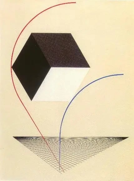 A Prounen by El Lissitzky, c. 1925