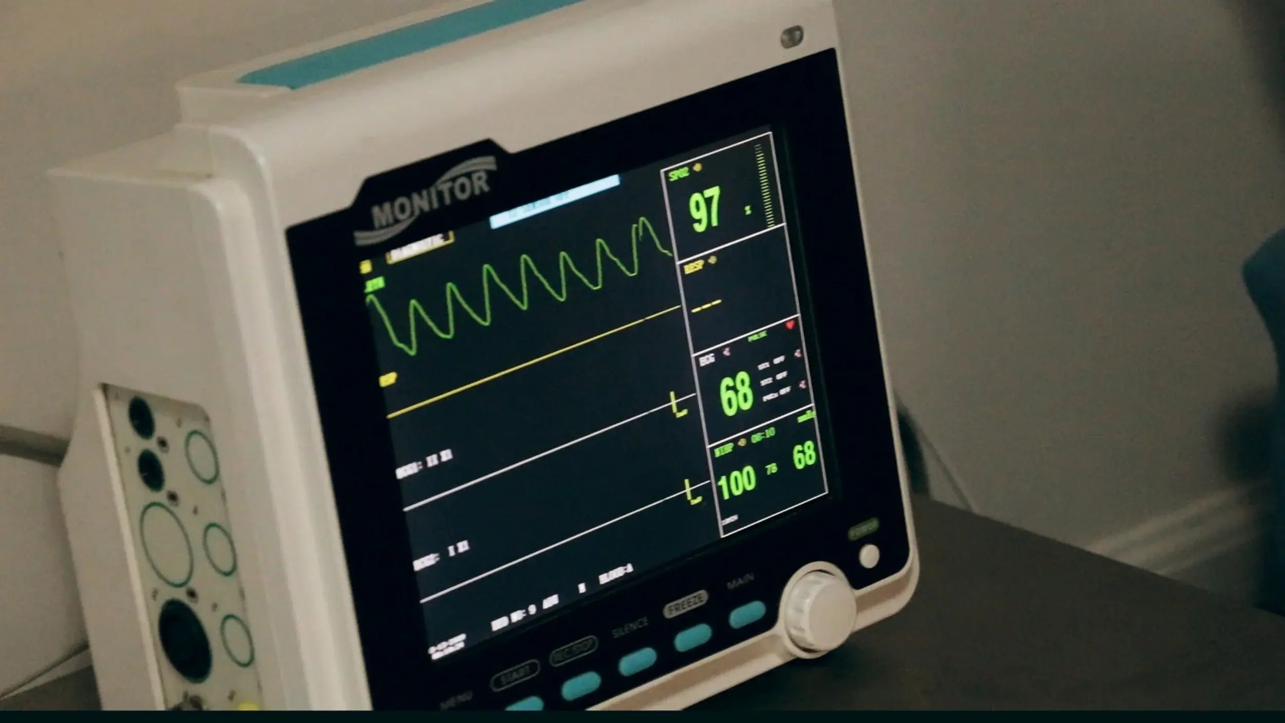 Abstract photograph illustrating system monitoring